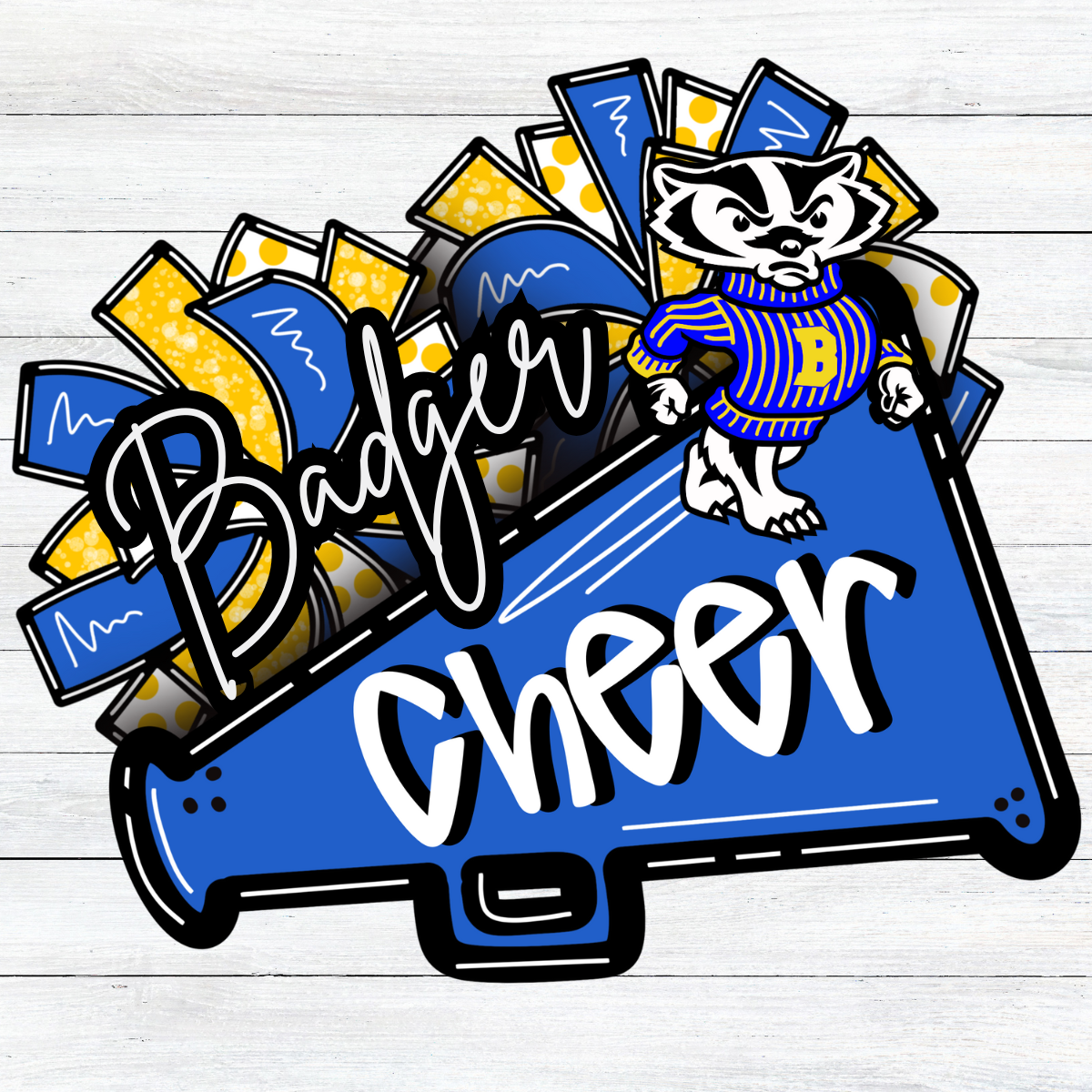 Badger Cheer Megaphone