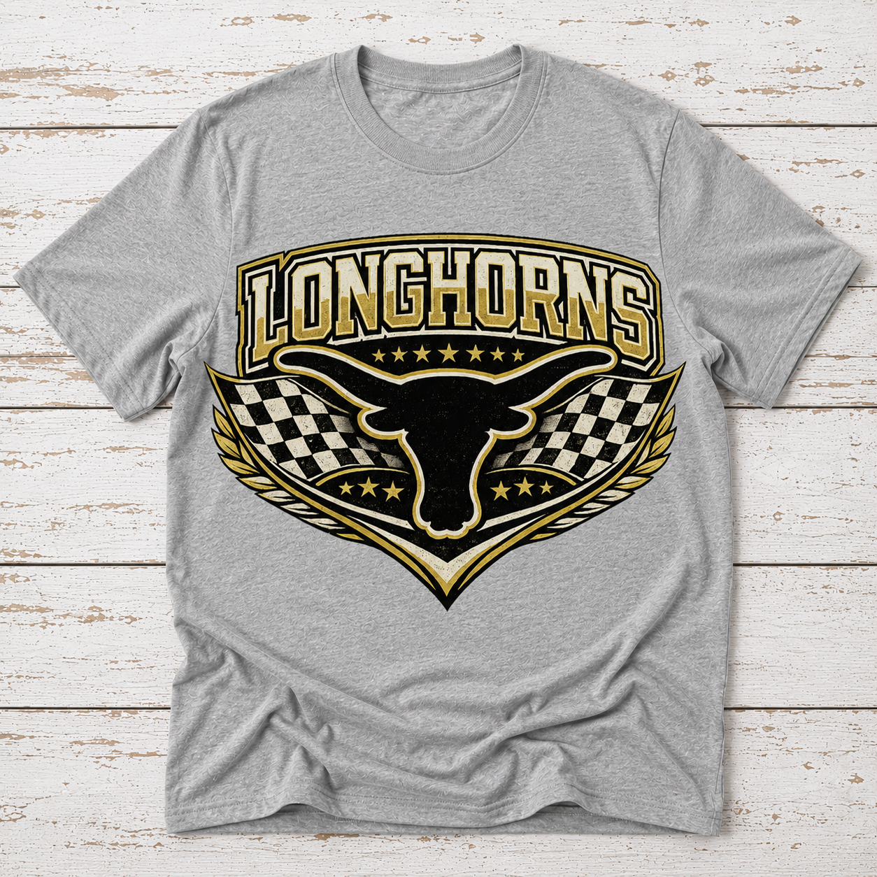 Checkered Longhorn Star