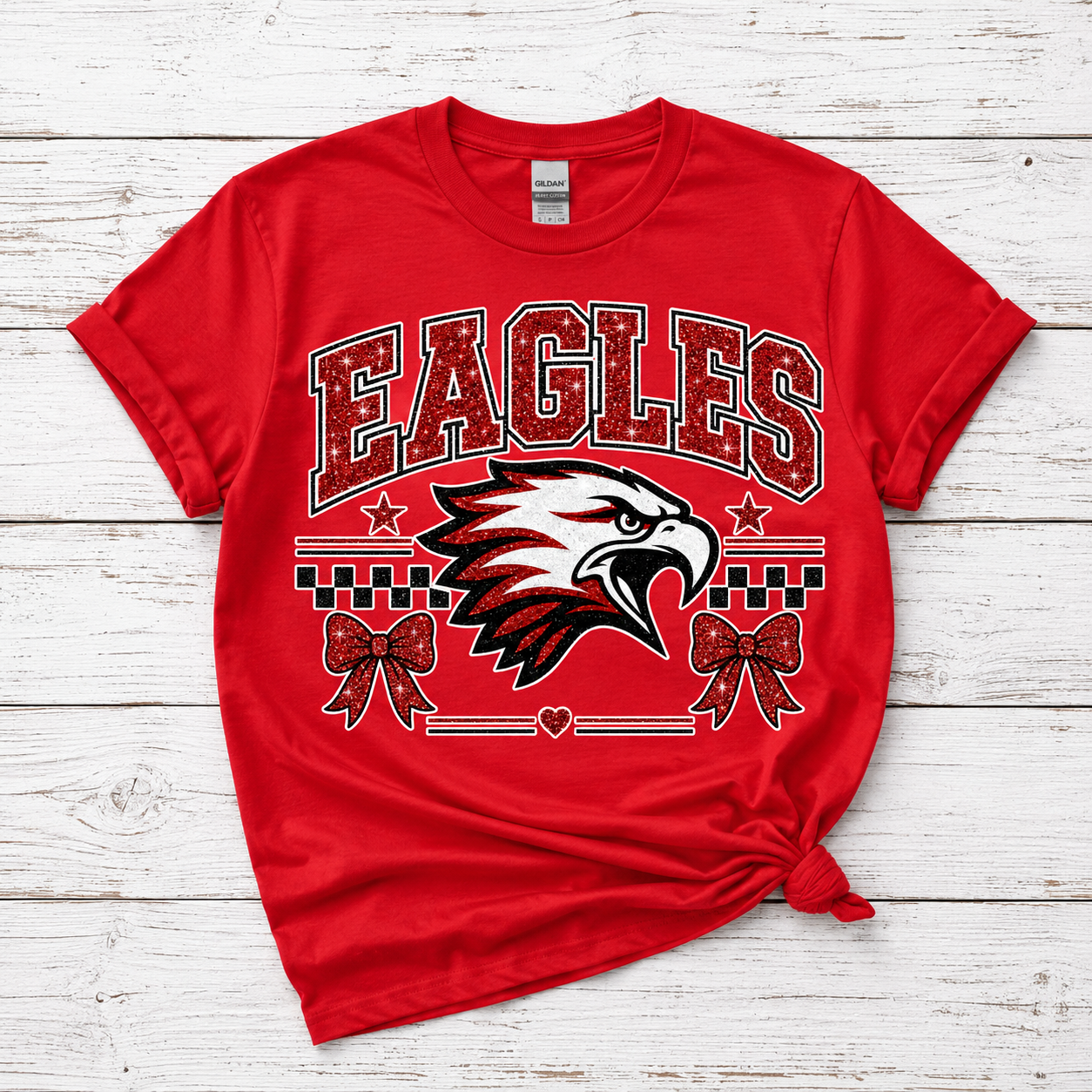 Checkered Bow Eagles