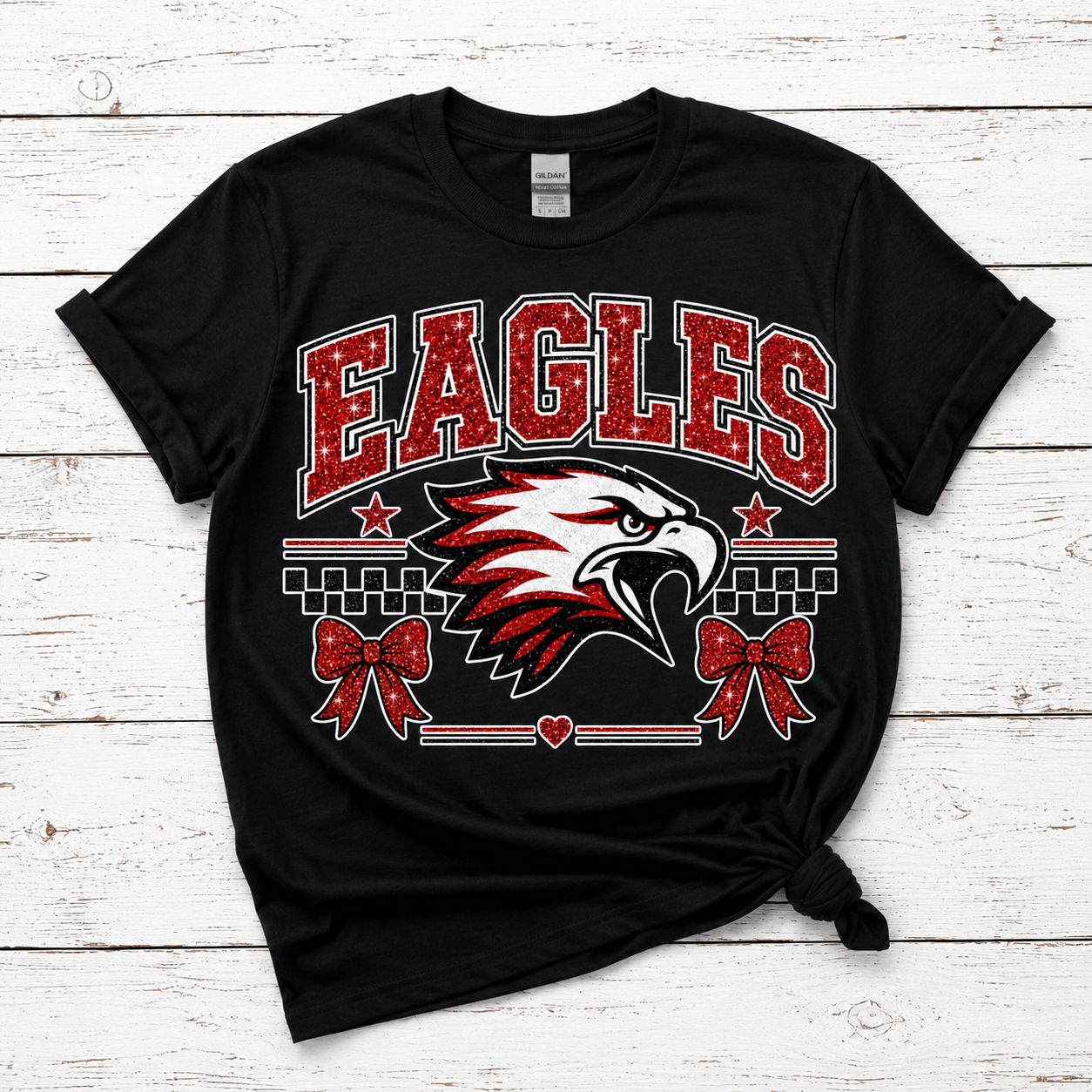 Checkered Bow Eagles