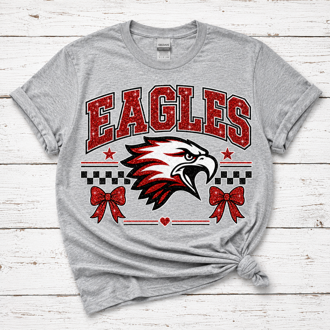 Checkered Bow Eagles