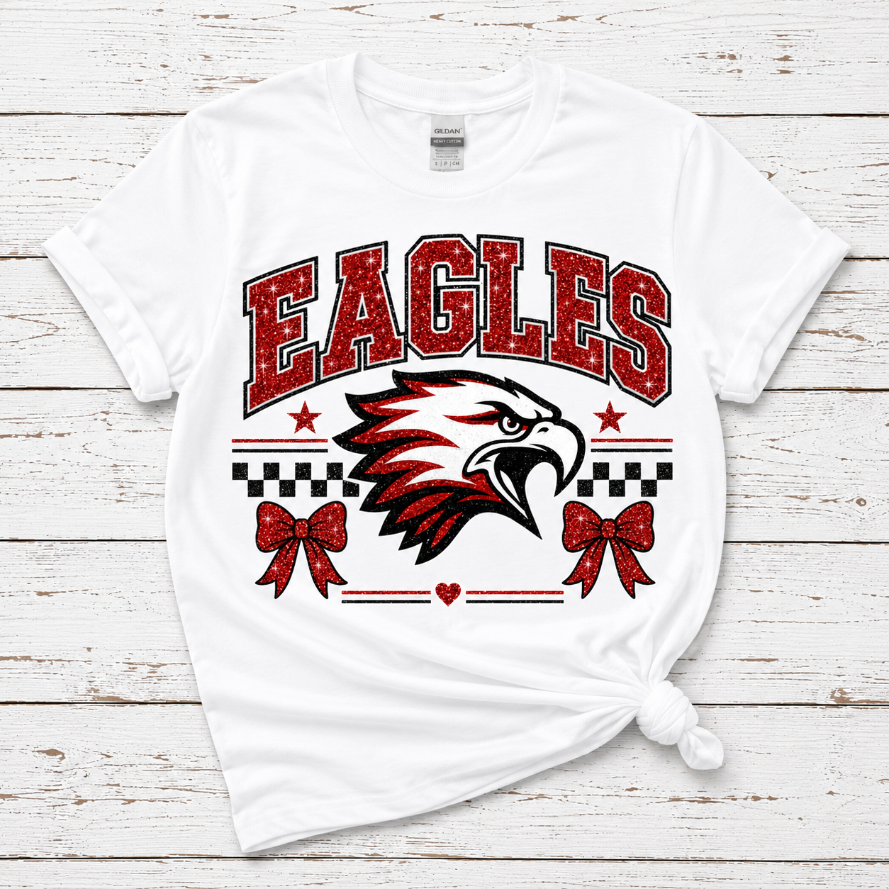 Checkered Bow Eagles
