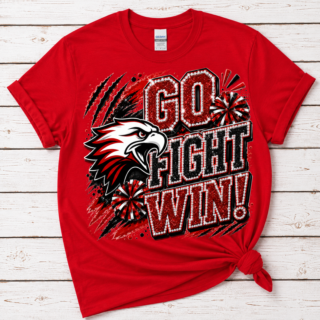 GO FIGHT WIN EAGLES