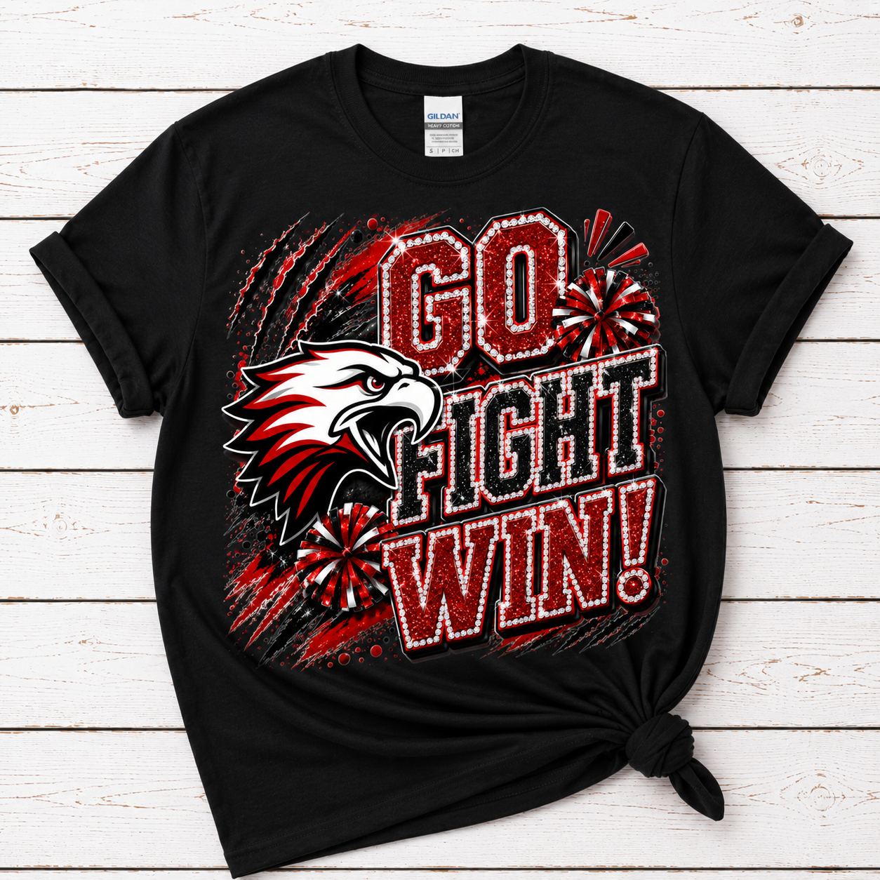 GO FIGHT WIN EAGLES