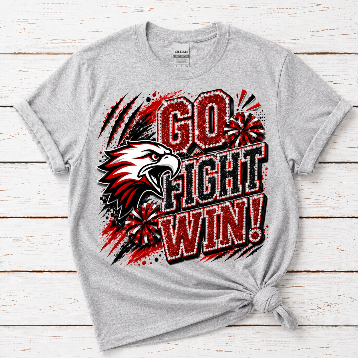 GO FIGHT WIN EAGLES
