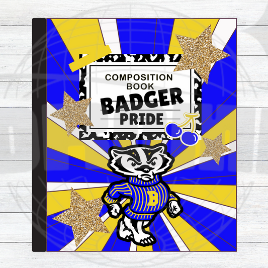 Badger Composition Book