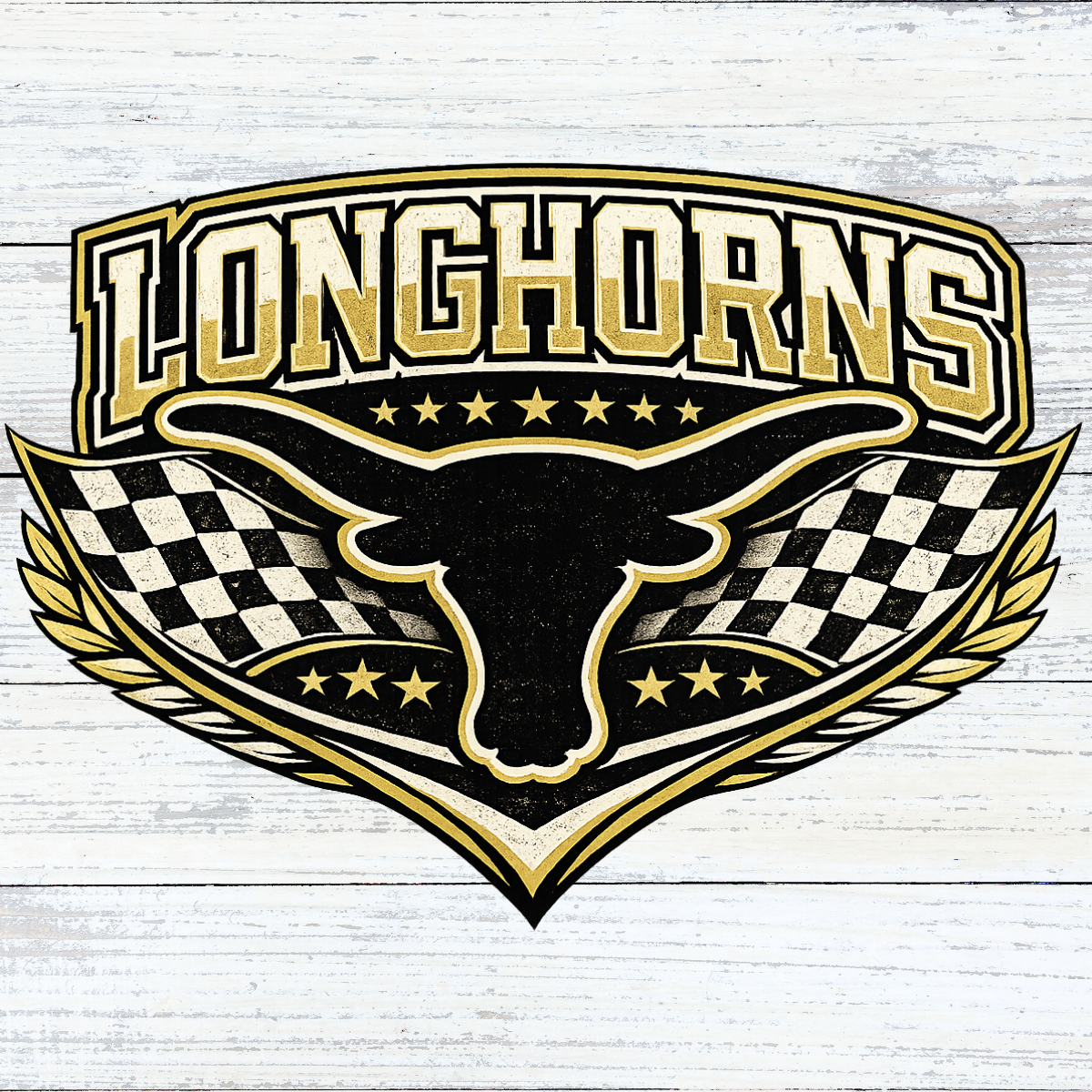 Checkered Longhorn Star
