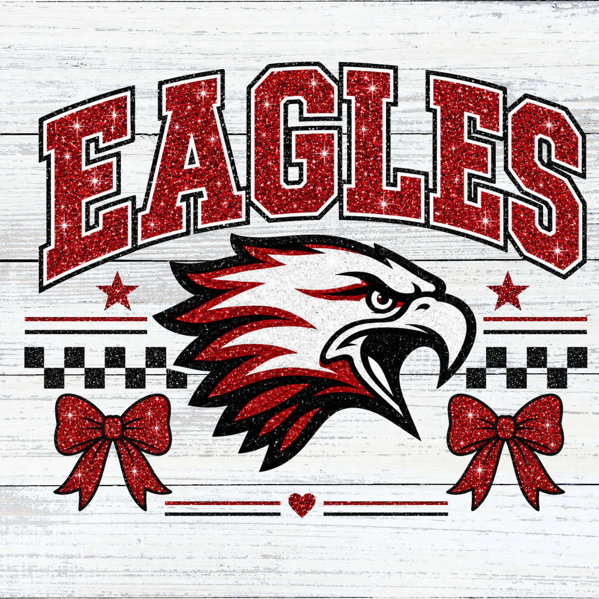 Checkered Bow Eagles