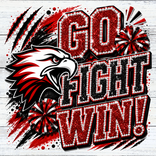 GO FIGHT WIN EAGLES
